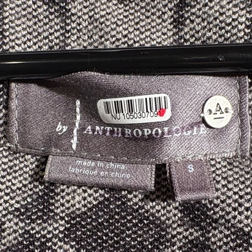 Anthropologie Black and Gray Knit Top - Picture 2 of 8